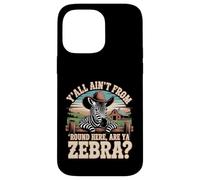 Funny Southern Zebra - Paese Humor Animal Trend Custodia per iPhone 14 Pro Max