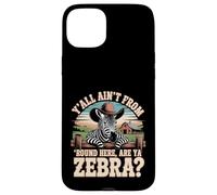 Funny Southern Zebra - Paese Humor Animal Trend Custodia per iPhone 15 Plus