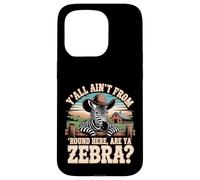 Funny Southern Zebra - Paese Humor Animal Trend Custodia per iPhone 15 Pro