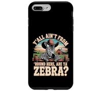 Funny Southern Zebra - Paese Humor Animal Trend Custodia per iPhone 7 Plus/8 Plus