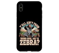 Funny Southern Zebra - Paese Humor Animal Trend Custodia per iPhone XS Max