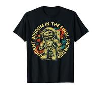 Funny Space Dinosaur Astronaut Cosmic Adventure Maglietta