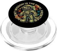 Funny Space Dinosaur Astronaut Cosmic Adventure PopSockets PopGrip per MagSafe