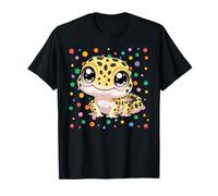 Funny Spotty 2026 Happy Spotted Children Leopard Gecko DOT Maglietta