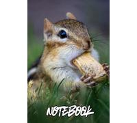 Funny Squirrel Notebook: Forest Animal Journal, 120 Lined Pages