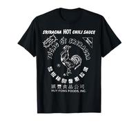 Funny Sriracha Hot Chili Rooster Sauce Lover Gift Maglietta
