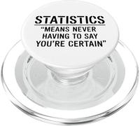 Funny Statistics Definition for Statisticians Data Analysts PopSockets PopGrip per MagSafe