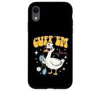 Funny Stay Silly Goose Horrors Are Endless Meme regali Custodia per iPhone XR