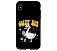 Funny Stay Silly Goose Horrors Are Endless Meme regali Custodia per iPhone XS Max