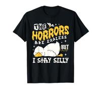 Funny Stay Silly Goose Horrors Sono Infiniti Meme Goose Joke Maglietta