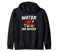 Funny Succulent Plant Killer Water Me Never Gardening Felpa con Cappuccio