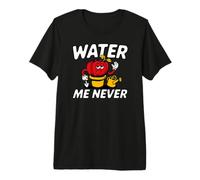 Funny Succulent Plant Killer Water Me Never Gardening Maglietta Premium