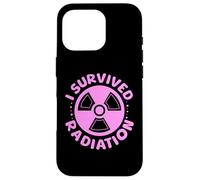 Funny Survived Radiation Cancer Awareness End Of Treatment Custodia per iPhone 16 Pro