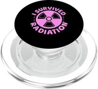 Funny Survived Radiation Cancer Awareness End Of Treatment PopSockets PopGrip per MagSafe