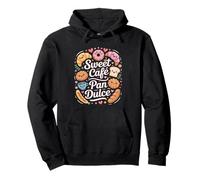 Funny Sweet Cafe Pan Dulce Bakery Personaggi Felpa con Cappuccio