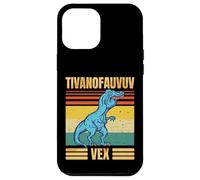 Funny T Rex Dinosaur Cartoon Retro Speech Gag Custodia per iPhone 12 Pro Max