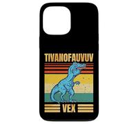 Funny T Rex Dinosaur Cartoon Retro Speech Gag Custodia per iPhone 13 Pro Max