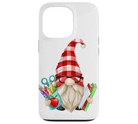 Funny Teacher Gnome For First Day At Elementary School Custodia per iPhone 13 Pro
