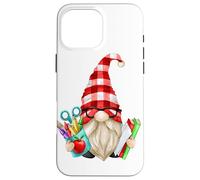Funny Teacher Gnome For First Day At Elementary School Custodia per iPhone 16 Pro Max