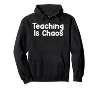 Funny Teacher Humor Design Teaching School Life Energy Felpa con Cappuccio