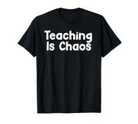 Funny Teacher Humor Design Teaching School Life Energy Maglietta