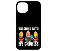 Funny Teaching With My Gnomies 100 Days Of School Gnomes Custodia per iPhone 13