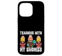Funny Teaching With My Gnomies 100 Days Of School Gnomes Custodia per iPhone 14 Pro Max