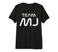 Funny Team MJ First Name Nickname Modern Maglietta Premium