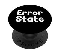 Funny Tech Humor Design Error State Internet Energy Tees PopSockets PopGrip Adesivo