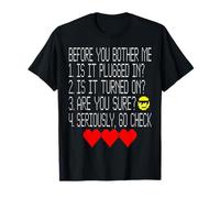 Funny Technical Technology Support Nerd Cool Tech Programmer Maglietta