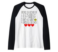 Funny Technical Technology Support Nerd Tech Programmer Maglia con Maniche Raglan