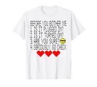 Funny Technical Technology Support Nerd Tech Programmer Maglietta