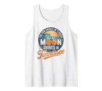 Funny Tennessee Moon Shines, Florida Sun Shines TN Humor Canotta