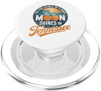 Funny Tennessee Moon Shines, Florida Sun Shines TN Humor PopSockets PopGrip per MagSafe