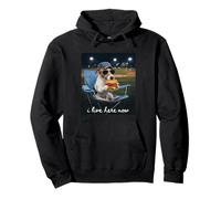 Funny Terrier Dog Baseball Mamma, Vivo Qui Adesso Felpa con Cappuccio