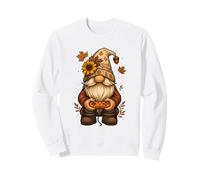Funny Thanksgiving Autumn GNOME Gamer for Kids Boys Toddlers Felpa