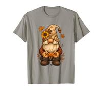 Funny Thanksgiving Autumn GNOME Gamer for Kids Boys Toddlers Maglietta