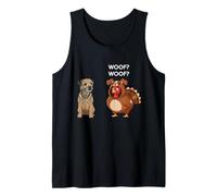 Funny Thanksgiving Border Terrier And Turkey Canotta