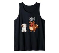 Funny Thanksgiving Havanese And Turkey Canotta