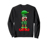 Funny The 67 Elf Ironic Six Seven Meme Vestito Natalizio Felpa