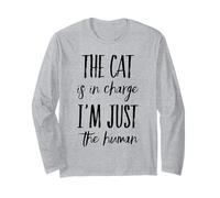 Funny The Cat è il responsabile, sono solo lo scherzo umano e spiritoso sui gatti Maglia a Manica