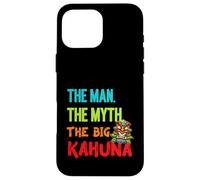 Funny The Man The Myth The Big Kahuna Tiki Fishing Uomo Custodia per iPhone 16 Pro Max