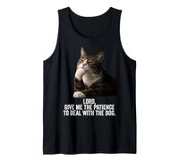 Funny Thinking Cat Canotta