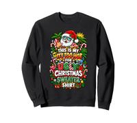 Funny This is My It's Too Hot for Ugly Christmas Sweaters Felpa