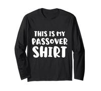 Funny This is My Passover Camicia Ebraica Seder Family Maglia a Manica