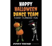 Funny Thumb Happy Halloween Dance Team Funny Flipbook (Tascabile)