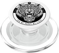 Funny Tiger Chiedetemi della mia tigre PopSockets PopGrip per MagSafe