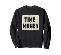 Funny Time is Money Discorso per Ragazzi e Ragazze Felpa