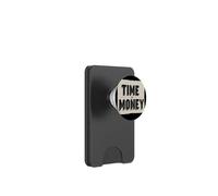 Funny Time is Money Discorso per ragazzi e ragazze PopSockets PopWallet per MagSafe