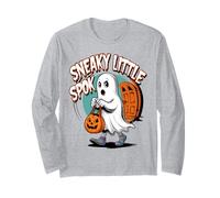Funny To Sneaky little Spok Cute Halloween Maglia a Manica